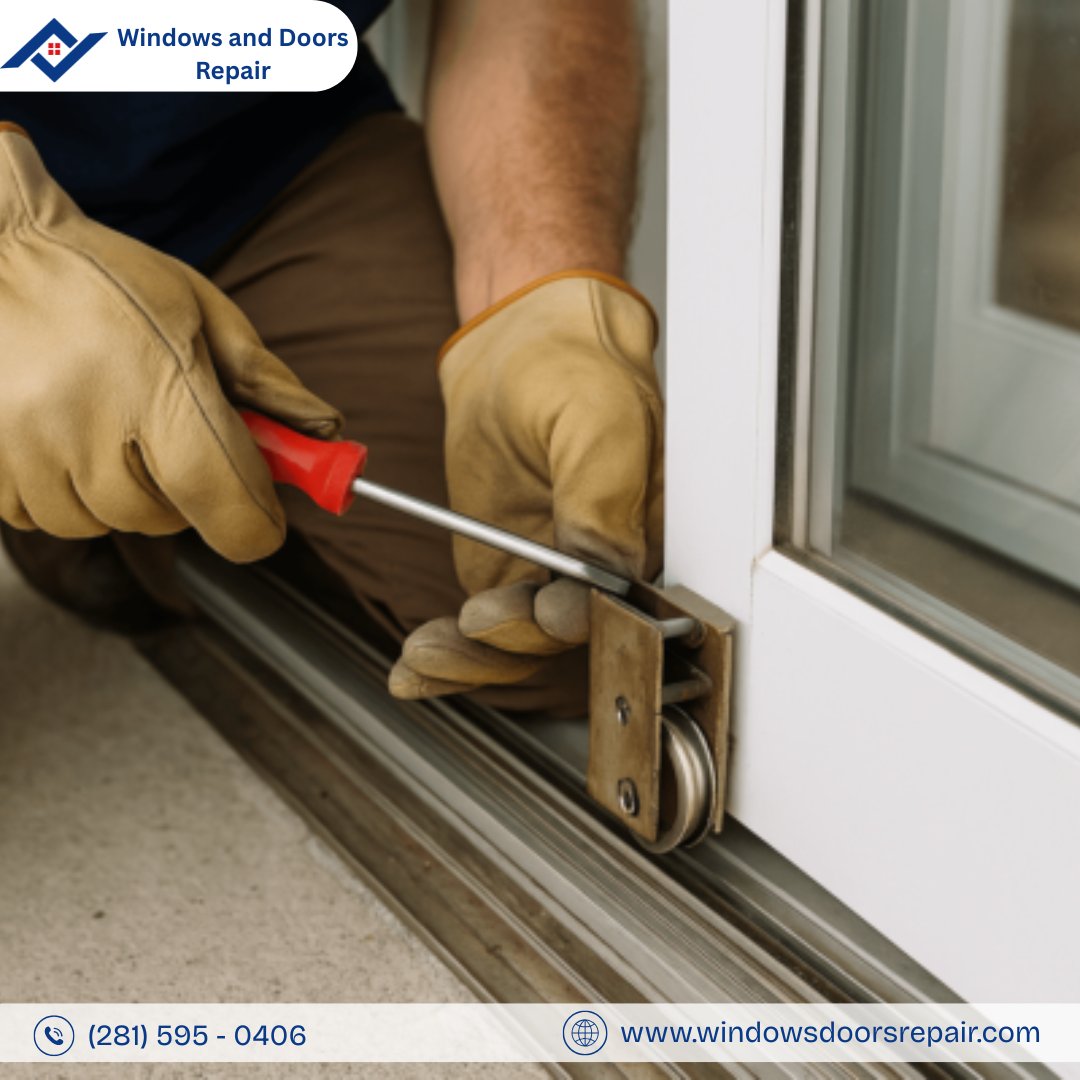 WDRepairHouston's tweet photo. Having trouble with your sliding door?
We’ll get it rolling smooth again — no more jams, no more noise!
#doorrepair #houstontx #handymanservices #reliablerepairs #doorfix #freequote #houstonrepair #sugarlandtx #katytx #windowrepair #htown #SlidingDoor #WindowDoorRepair https://t.co/5eqsxNFL08