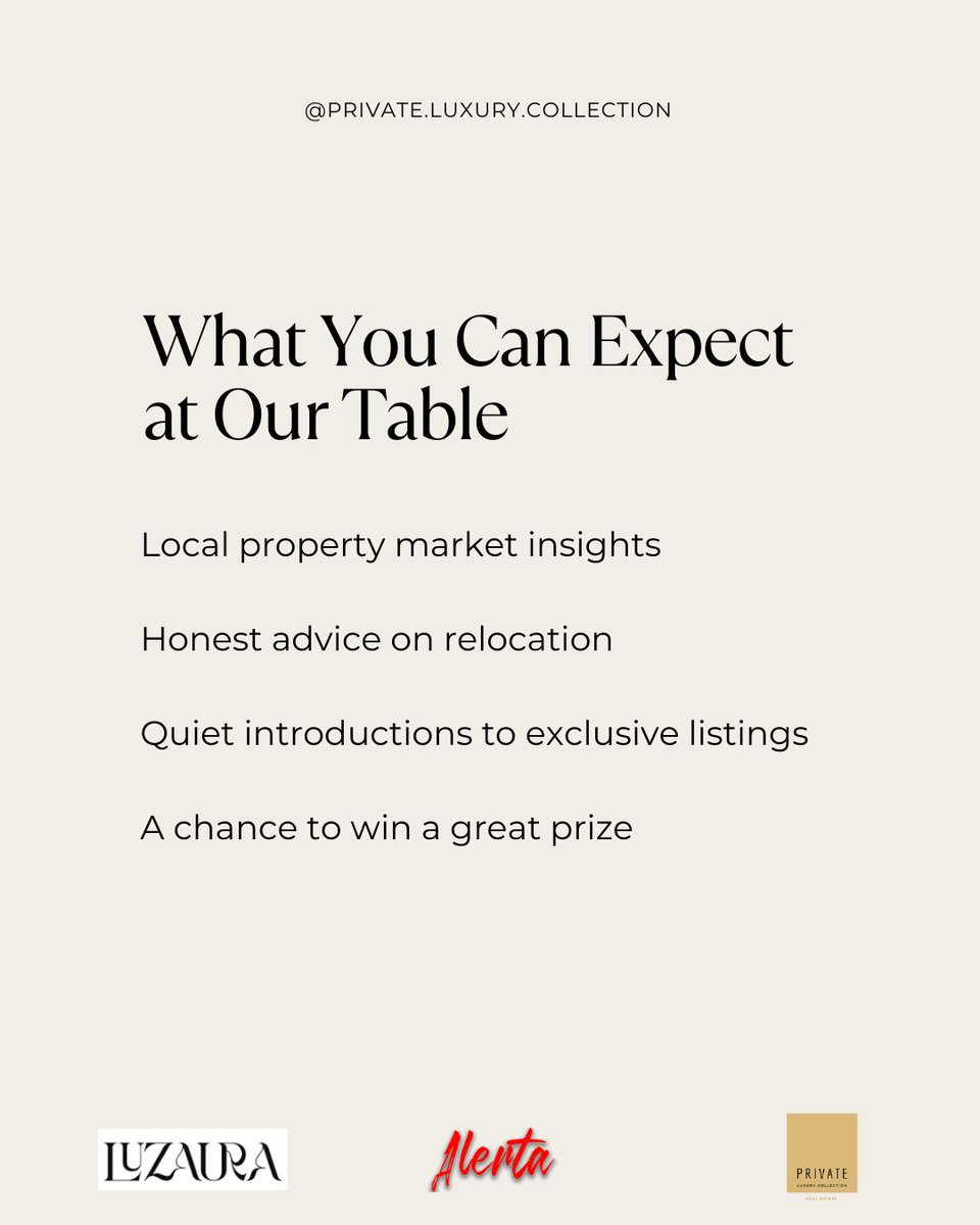PLCrealestate's tweet image. We're more than property. Meet us at the Help the Heroes Spring Fair for relocation tips, expert insights, and a heartfelt giveaway — all while supporting our local heroes. 🕙 Sat 24th May, Prado Villas. #PrivateLuxuryCollection #SupportOurBombeiros
