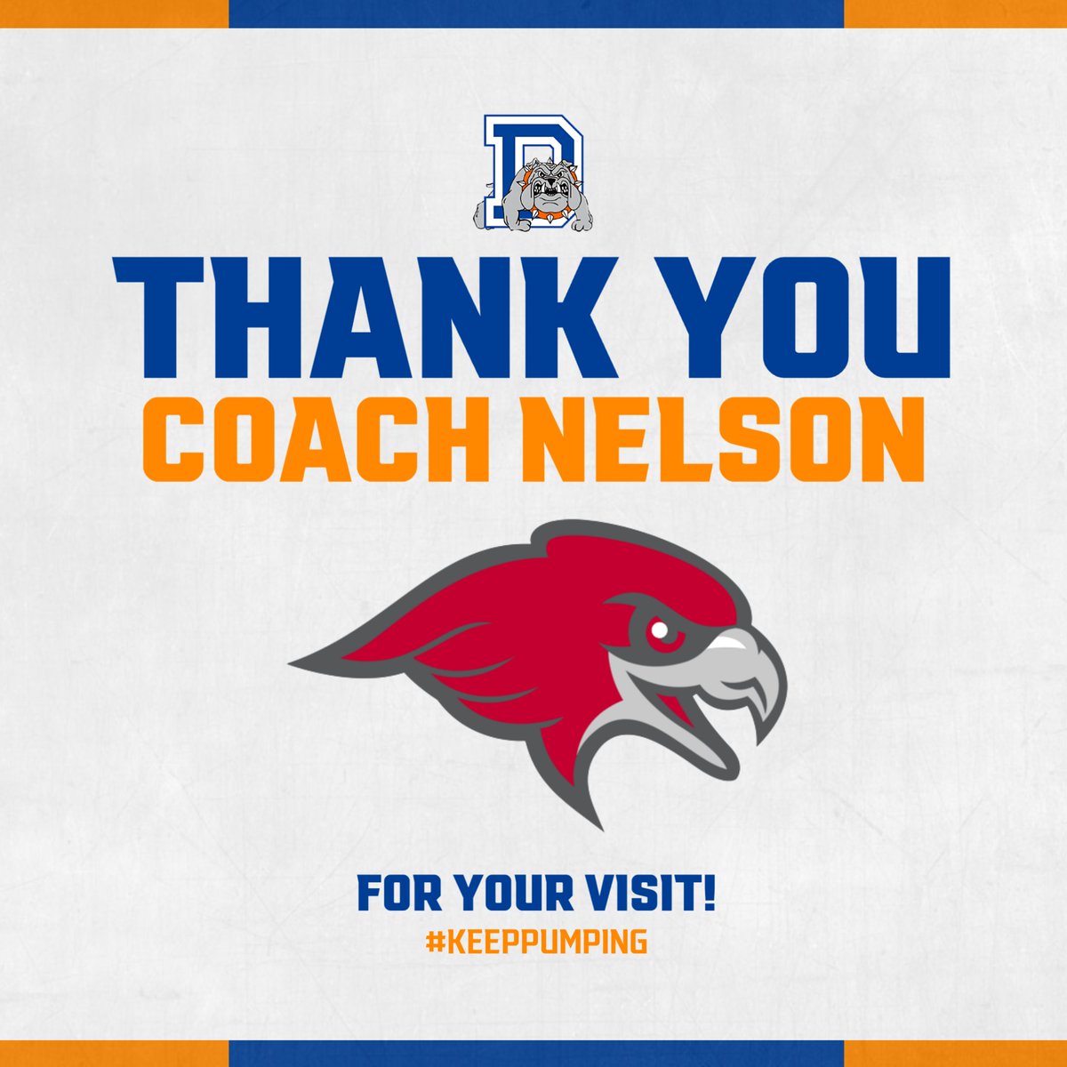 Jonathan Dayton Football (@daytonbulldogfb) on Twitter photo Thank you <a href="/CoachLiamNelson/">Liam A. Nelson</a> from <a href="/Montclair_FB/">Montclair State Football</a> for stopping by Dayton this morning to talk football and recruit our Dawgs!
#KeepPumping #KeepPounding Thank you <a href="/CoachLiamNelson/">Liam A. Nelson</a> from <a href="/Montclair_FB/">Montclair State Football</a> for stopping by Dayton this morning to talk football and recruit our Dawgs!
#KeepPumping #KeepPounding
