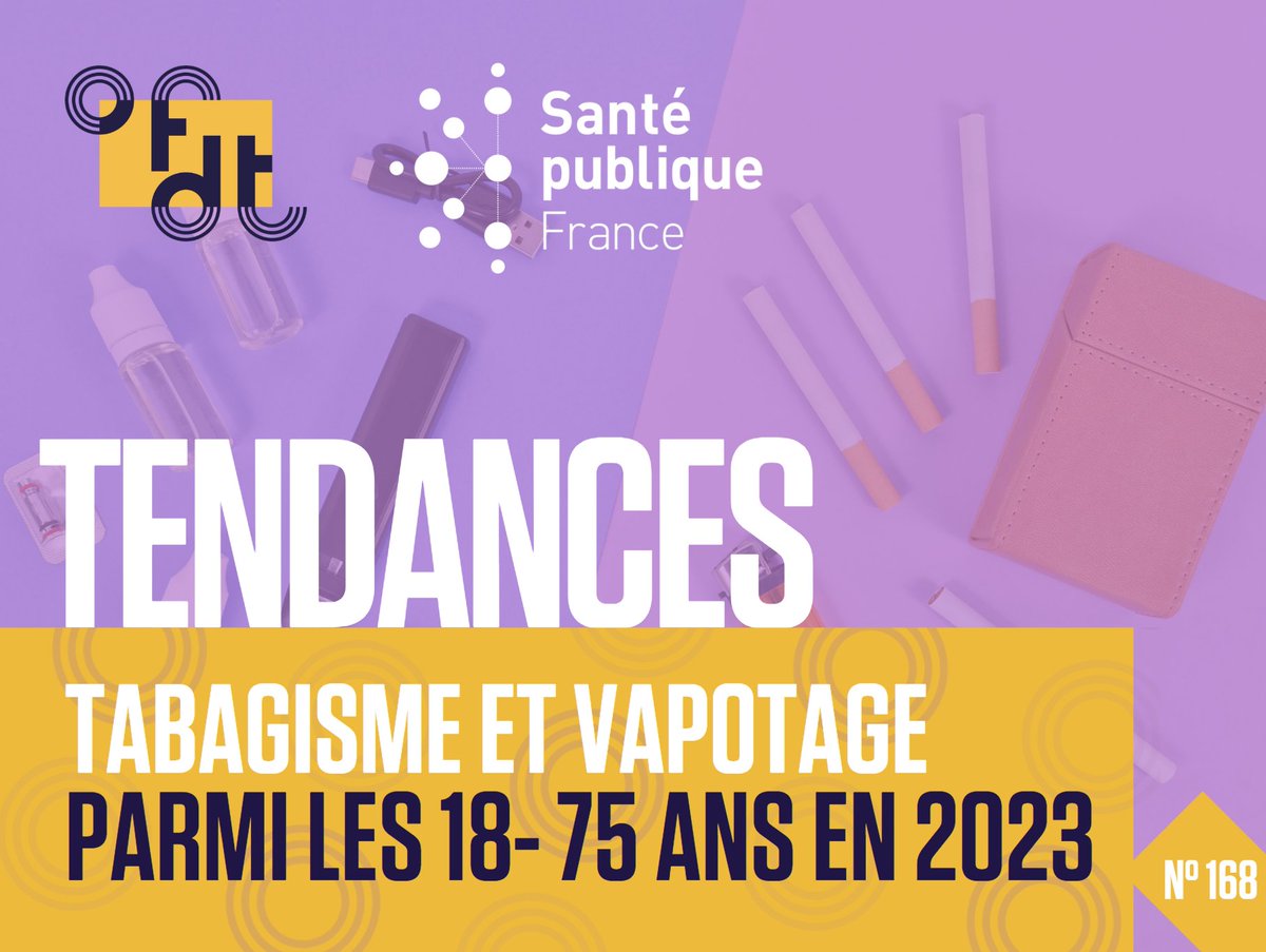 OFDT (@ofdt) on Twitter photo À la veille de la Journée mondiale sans tabac, l’OFDT, en partenariat avec <a href="/SantePubliqueFr/">SantépubliqueFrance</a> , dévoile les niveaux de consommation de tabac par région au sein de la population adulte de France hexagonale.
➡️bit.ly/4k4nj8T À la veille de la Journée mondiale sans tabac, l’OFDT, en partenariat avec <a href="/SantePubliqueFr/">SantépubliqueFrance</a> , dévoile les niveaux de consommation de tabac par région au sein de la population adulte de France hexagonale.
➡️bit.ly/4k4nj8T