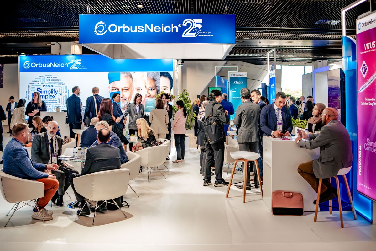 OrbusNeich's tweet photo. Bonjour Paris! EuroPCR 2025 is underway, and the OrbusNeich booth M10 is bustling.
Make sure to visit us and find out about our latest innovations.โ
#EuroPCR2025 #OrbusNeich #medicaldevices #simplifythecomplex https://t.co/eSLTn9mnFl