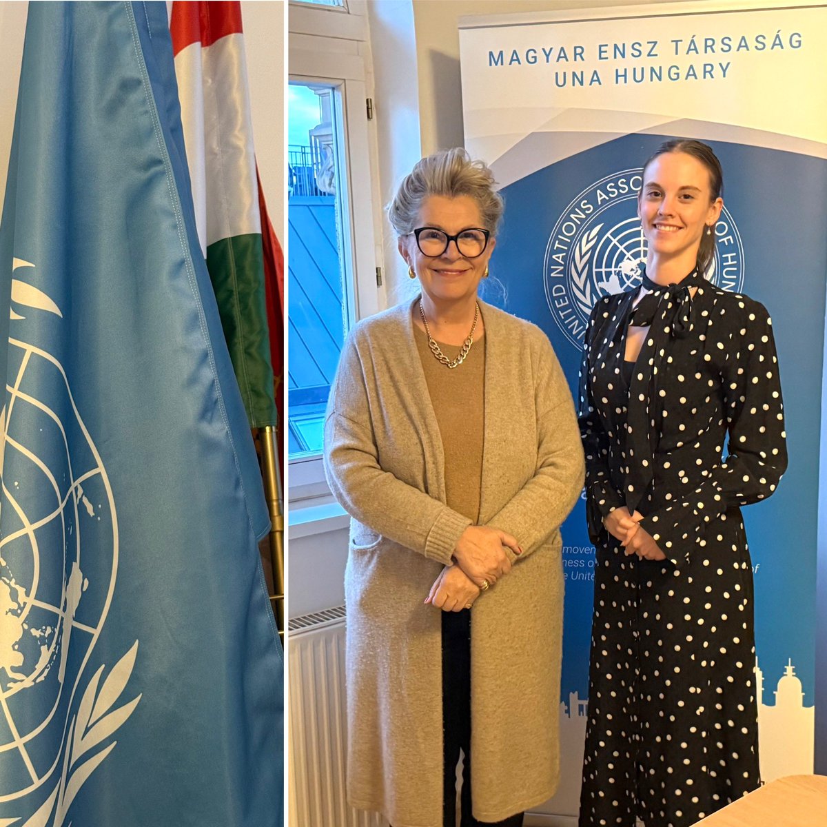 Long Working Days with my assistant… #zsikoZsofi <a href="/unahungary/">United Nations Association of Hungary</a>