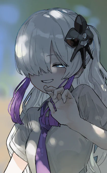 暑くなってきたので、そろそろいたずらっぽく笑いかけてくれるポニテ夏制服星界さんが見たくなってくる時期じゃないですか? 