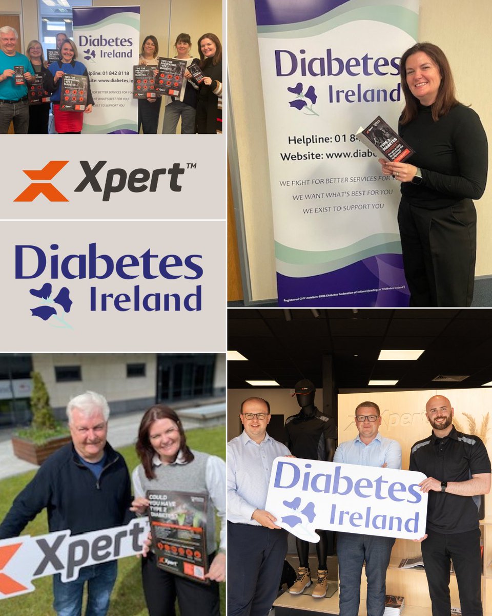 🌾 Partnering to support the health of the Farming Community🤝

We’re proud to team up with @xpertworkwear in a brand-new campaign aimed at raising awareness around diabetes prevention and management in Ireland’s agricultural sector. 👨‍🌾👩‍🌾

Farming life is tough — long days,
