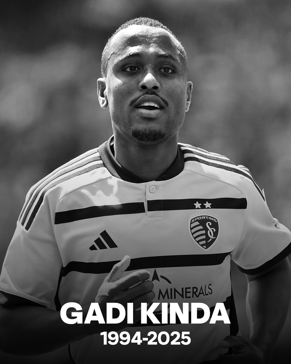 Major League Soccer mourns the passing of former Sporting Kansas City midfielder Gadi Kinda at the age of 31.

During his four seasons with Kansas City from 2020 - 2023, Gadi was a fan favorite for his outstanding play on the field, his passion for the sport, and his spirit of
