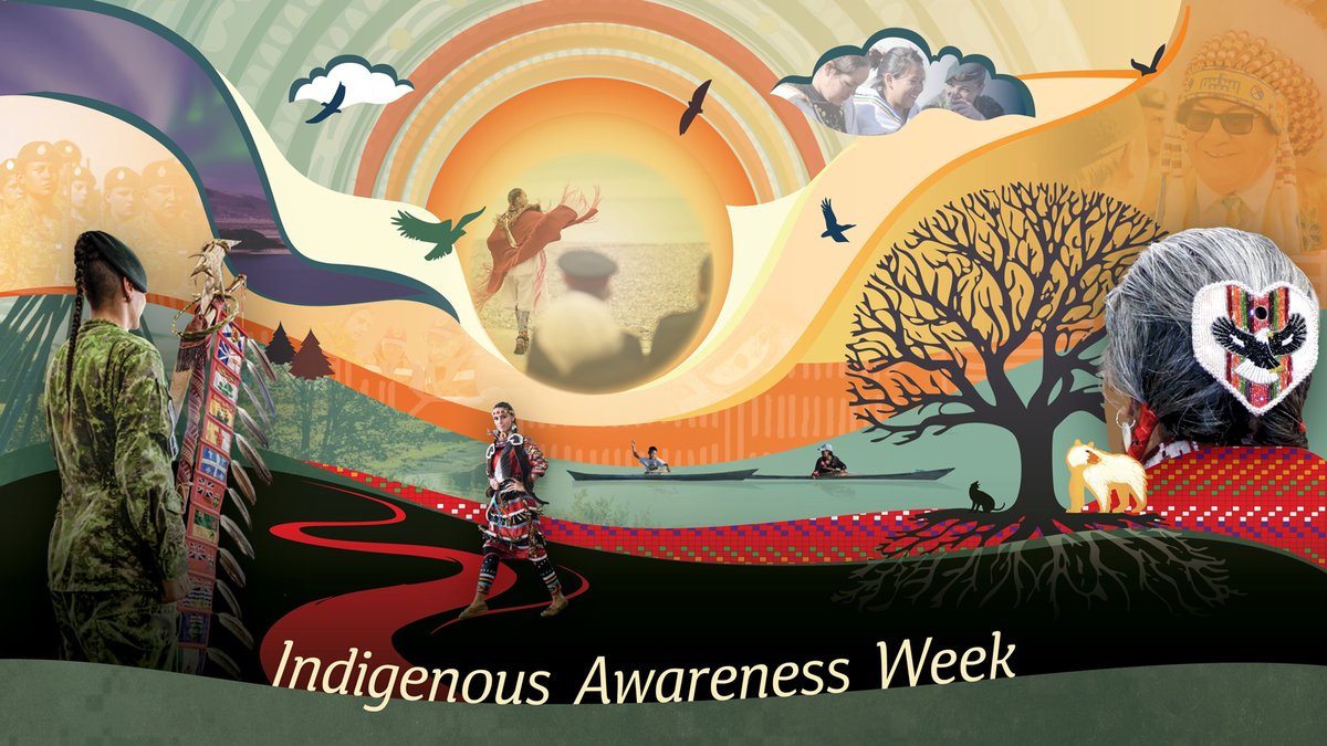 Army_Comd_Armee's tweet photo. This #IndigenousAwarenessWeek, we honour the service and strength of Indigenous members of the @CanadianForces. Reconciliation is a shared journey—and one I am committed to. #Reconciliation #CAF https://t.co/FiBSfdNnhq