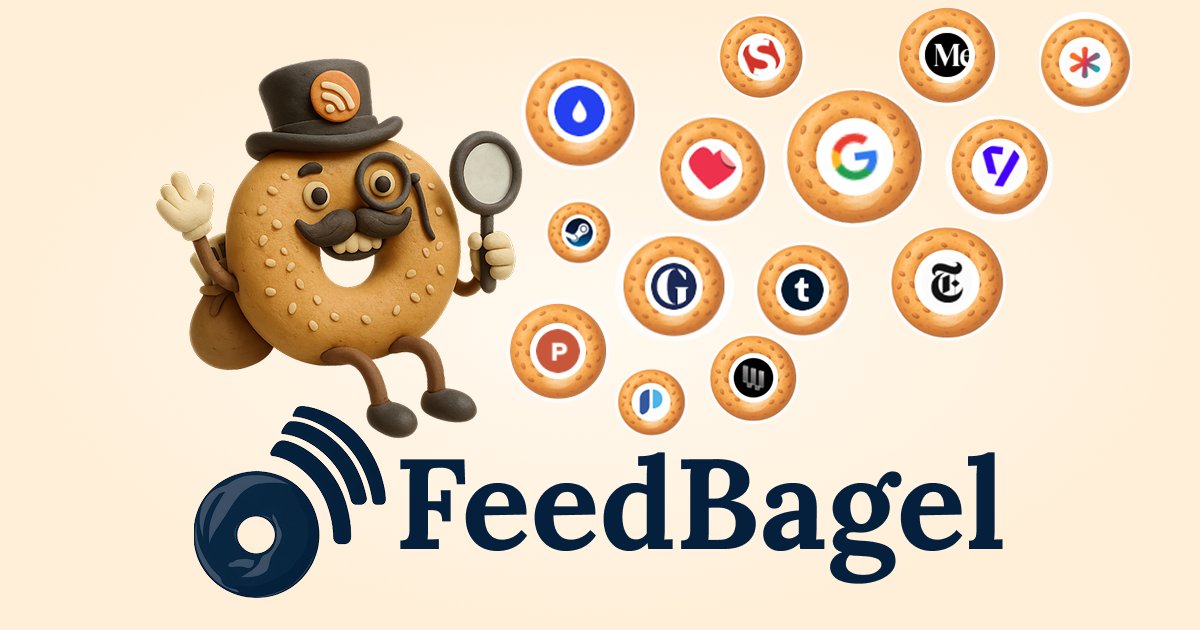 FeedBagel 🥯 tweet media