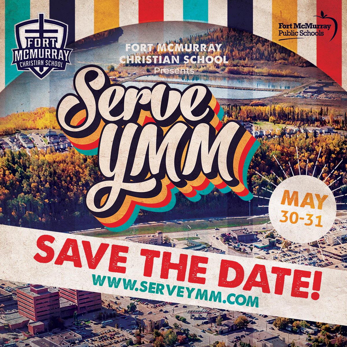 Fort McMurray Public School Division (@fmpsd) on Twitter photo Registration for ServeYMM is NOW OPEN!
Calling all students in grades 5-9 across the city!
Join the <a href="/ChristianFMPSD/">FM Christian School</a> from May 30-31 for a weekend of food, games, and connection.
Sign up here: christian.fmpsdschools.ca/serveymm
<a href="/annaleeskinner/">Annalee Nutter</a>
#FMPSD #YMM #RMWB Registration for ServeYMM is NOW OPEN!
Calling all students in grades 5-9 across the city!
Join the <a href="/ChristianFMPSD/">FM Christian School</a> from May 30-31 for a weekend of food, games, and connection.
Sign up here: christian.fmpsdschools.ca/serveymm
<a href="/annaleeskinner/">Annalee Nutter</a>
#FMPSD #YMM #RMWB