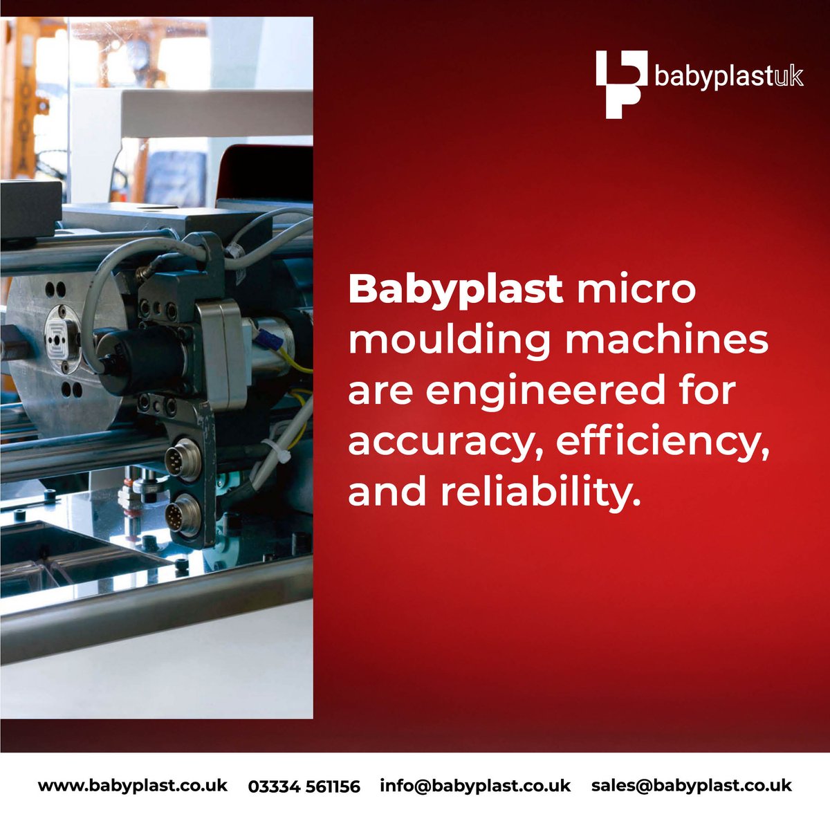 Babyplast_UK's tweet image. 🏅 Excellence in every mould! 

Babyplast micro moulding machines are engineered for accuracy, efficiency, and reliability. 

Discover why top industries trust us. babyplast.co.uk

#EngineeringPerfection #IndustrialMoulding
