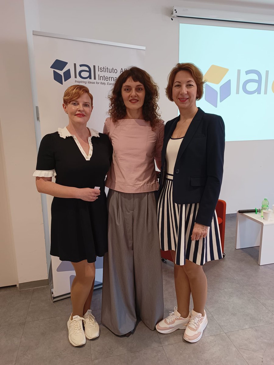 Istituto Affari Internazionali - IAI (@iaionline) on Twitter photo Many thanks to <a href="/PSinovets/">Polina Sinovets</a> (Head, <a href="/odcnp/">Odesa Center for Nonproliferation: OdCNP</a>; IAI Visiting Scholar) and <a href="/IrynaOd7/">Iryna Maksymenko</a> (Associate Professor, Odesa I. I. Mechnikov National University; <a href="/UnivRoma3/">Università Roma Tre</a> Visiting Scholar) for joining us today and for the insightful conversation! <a href="/NonaMikhelidze/">Nona Mikhelidze</a> Many thanks to <a href="/PSinovets/">Polina Sinovets</a> (Head, <a href="/odcnp/">Odesa Center for Nonproliferation: OdCNP</a>; IAI Visiting Scholar) and <a href="/IrynaOd7/">Iryna Maksymenko</a> (Associate Professor, Odesa I. I. Mechnikov National University; <a href="/UnivRoma3/">Università Roma Tre</a> Visiting Scholar) for joining us today and for the insightful conversation! <a href="/NonaMikhelidze/">Nona Mikhelidze</a>