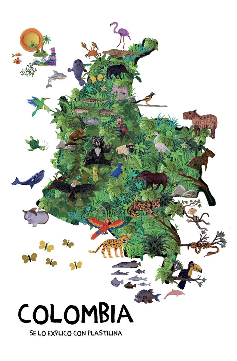 Maps of Colombia - Mapas de Colombia tweet media