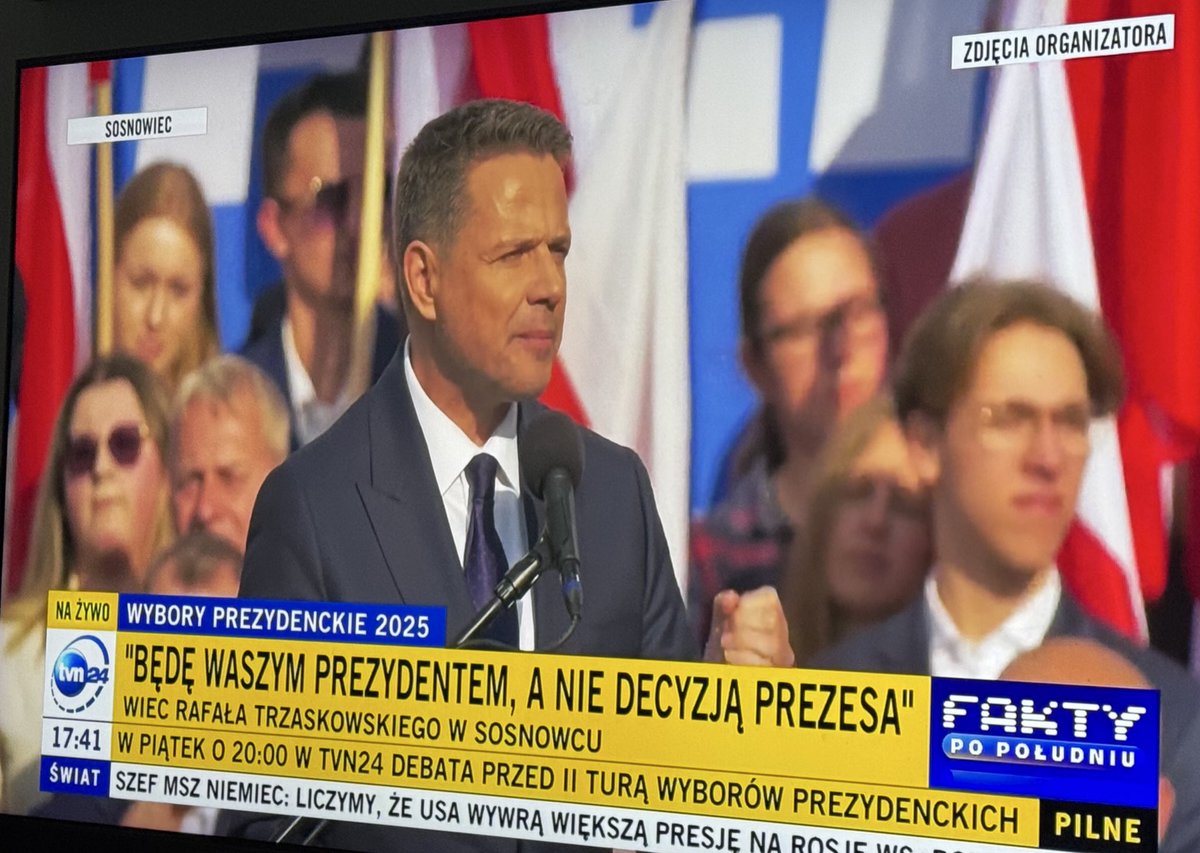 SybiKyme's tweet image. „Potrzebujemy Prezydenta, który ma znajomości w Świecie. 
A nie w półświatku”- R.Trzaskowski✌️
#Trzaskowski2025
