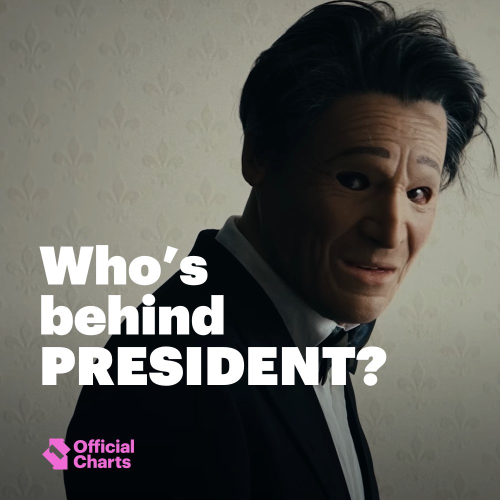 officialcharts's tweet photo. As they debut with #InTheNameOfTheFather, the whole internet's asking...

Who *is* behind #PRESIDENT? 🤔

Give us your theories in the replies 👇

https://t.co/LwuaPK2DzC https://t.co/USzxkp4A1s