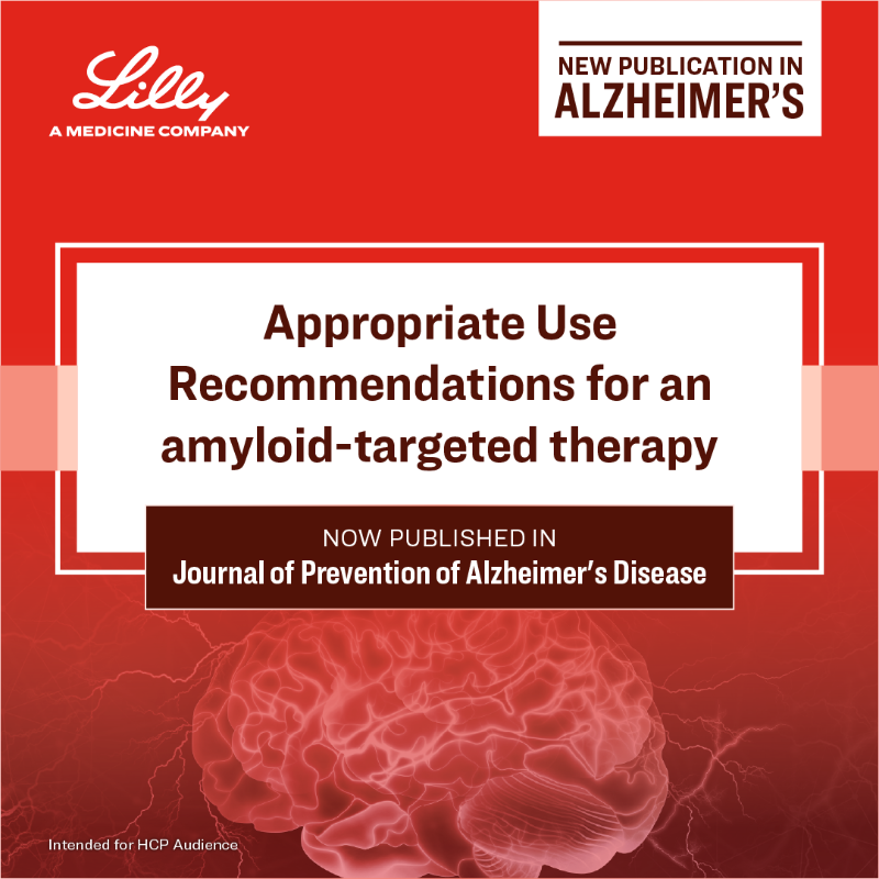 LillyMedical's tweet photo. New in The Journal of Prevention of Alzheimer’s Disease: Appropriate Use Recommendations (AUR) for an amyloid-targeting therapy (ATT). #Alzheimers

View now:  https://t.co/lSWnLicDPH