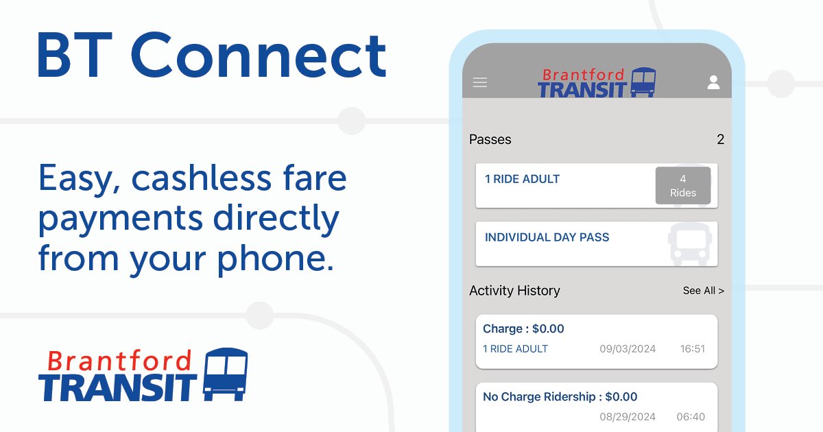 CityBtfdTransit's tweet photo. BT Connect is here! Starting June 2, we’ll stop selling and reloading current B-Cards, but don’t worry—your existing fare products will still be valid until we let you know otherwise. Stay tuned in the coming months. https://t.co/0L9w6p13bs https://t.co/AxqypUq5fX