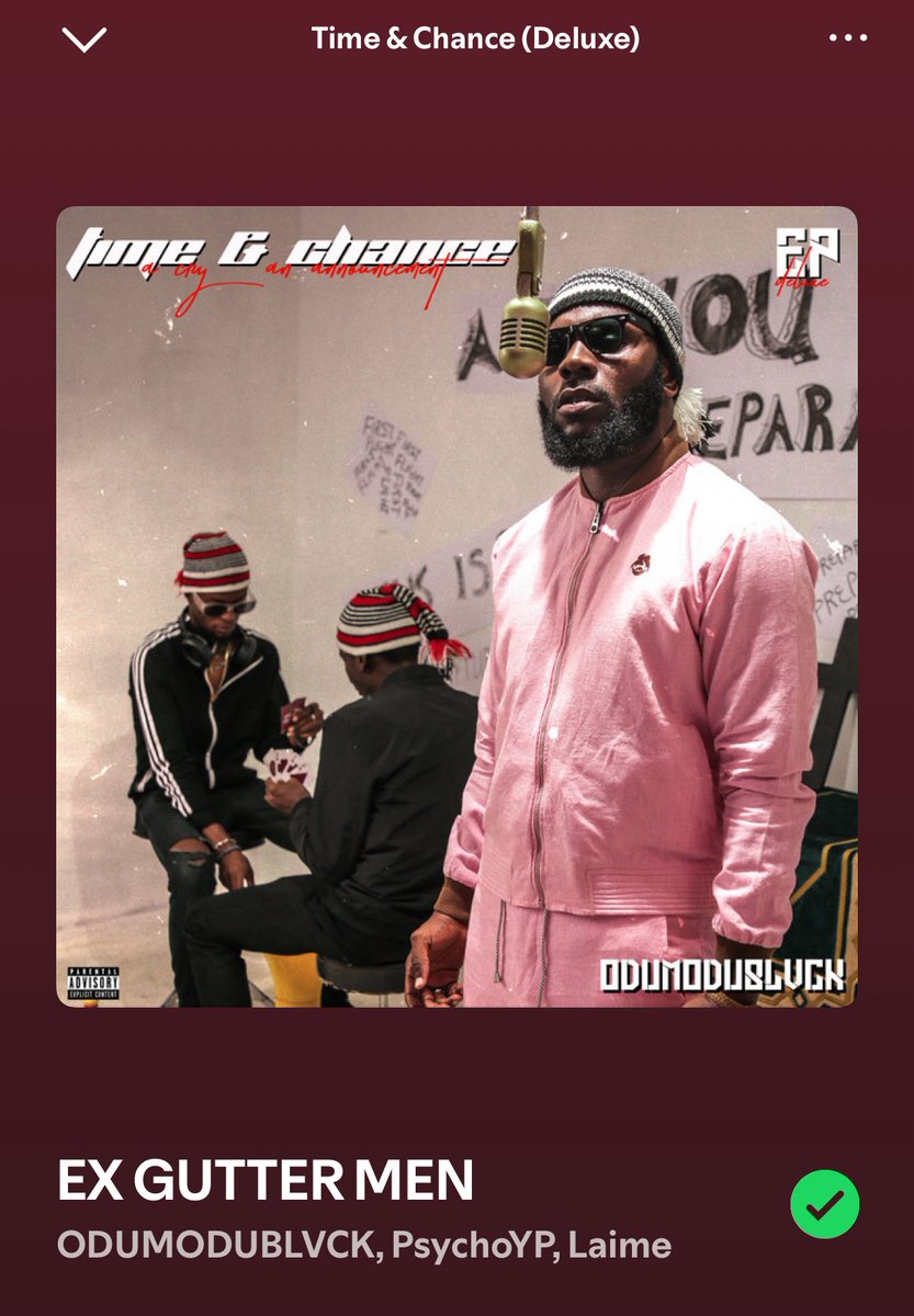 🚨<a href="/Odumodublvck_/">INDUSTRY MACHINE ⚙️</a> “EX GUTTER MEN” FT. <a href="/PsychoYP/">YP</a> &amp; <a href="/Laimeonly/">ᒪᗩIᗰᗴ🎡</a> HAS SURPASSED 1 MILLION STREAMS ON SPOTIFY.

THE MACHINE IS COMING ⚙️