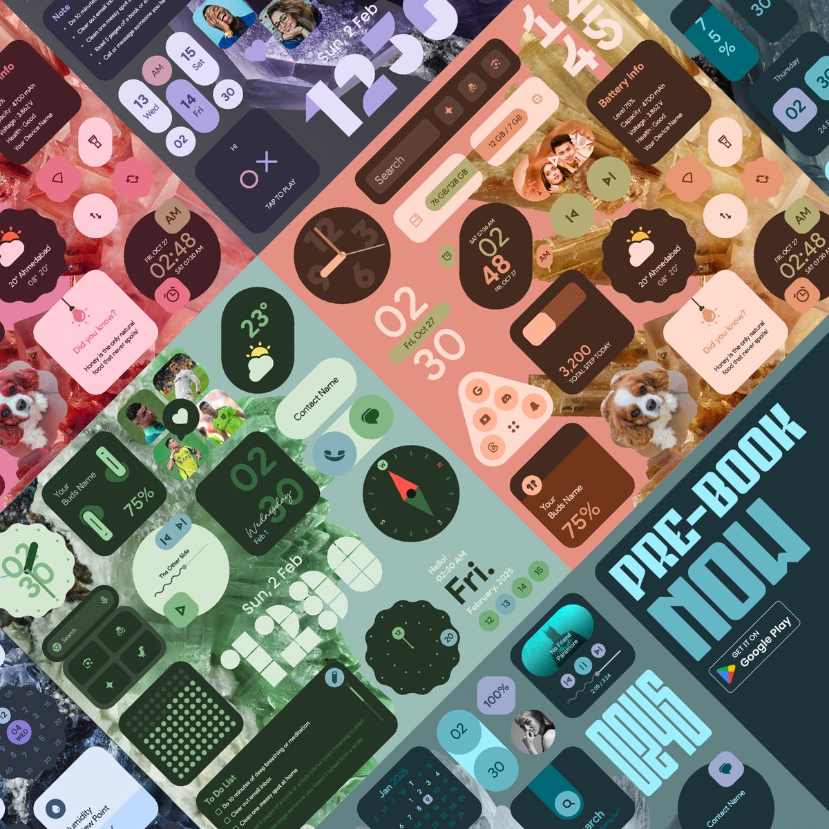 ArrowWalls's tweet image. Hey everyone! Excited to announce that @AppsLab_Co  
 latest app is now available for pre-booking!

180+ stunning widgets - no KWGT or third-party apps needed!

Pre-book now (Material You Widgets)
play.google.com/store/apps/det…

5 promo codes for lucky retweets and comments.