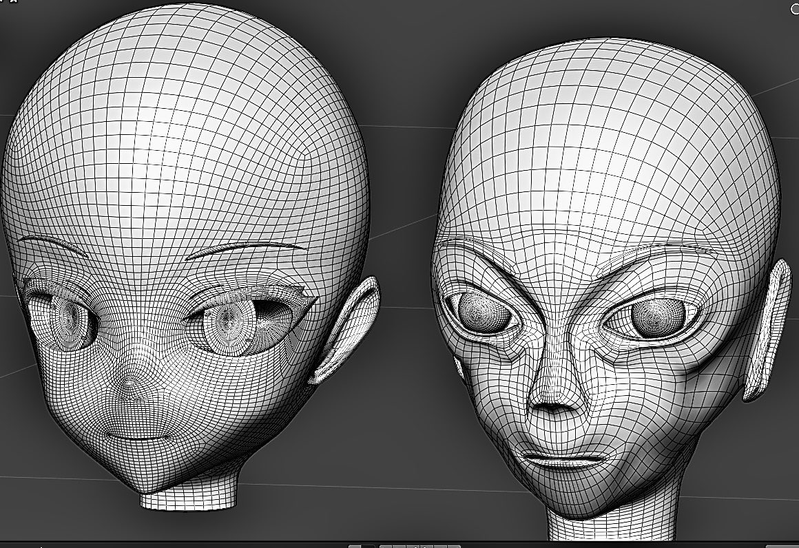 ホラゲを作りたい話

←1ヵ月前に作ったやつ
　　　　最近作っているやつ→

振れ幅キモっ

#blender  #3DCG