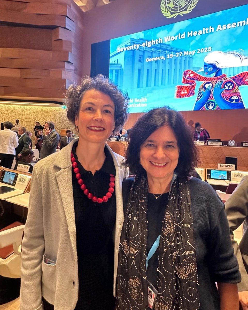 Uma aprovação histórica do Acordo sobre Pandemias! Após três anos de intensas negociações, foi aprovado na Assembleia Mundial da Saúde o Acordo para prevenção, preparação e resposta contra pandemias. Este é um marco da defesa coletiva da saúde e do multilateralismo. (+) #WHA78