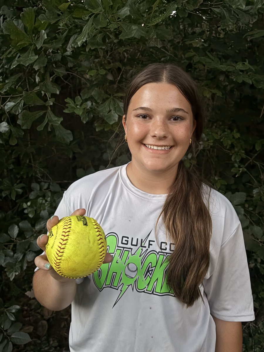 Congrats to 2027 Shocker Brooklyn Howard on her first HR bomb as a Shocker saturday in the USFA Memorial Day 5 Inning Classic in D'Iberville.