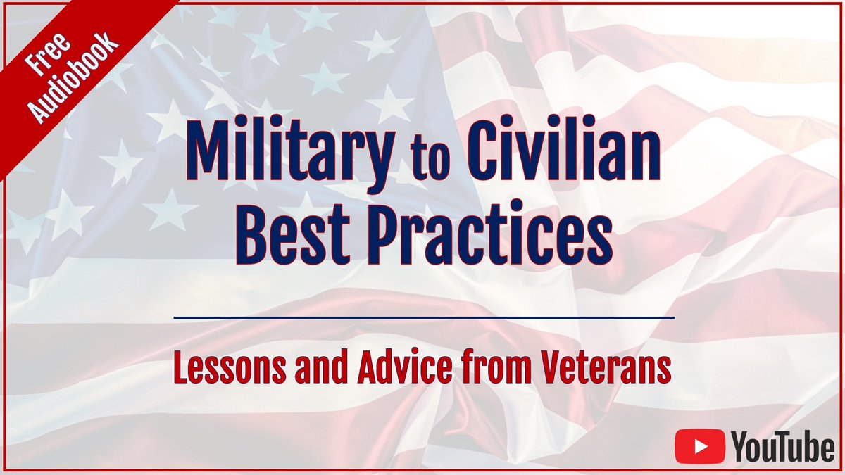 military-transition.org/ebooks.html
------- Free resources for the mil/civ transition 
#militarytransitionlessons #militarytransitionadvice #militarytransitionbooks #militarytransitionaudiobooks #militarytocivilan #transitioningmilitary #V2I