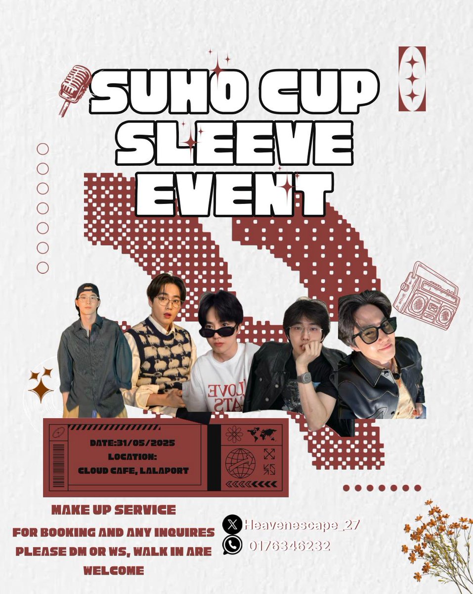 Are u ready guys ! 2 days only for CSE event by <a href="/sayangJunmyeon/">#SUHOStarlitSanctuary ⭐️</a> !! Our vendor makeup services will be here this weekend 🩵feel free to join us!
🤗 Hit me up on:-Whatsapp :wasap.my/60176346232/ma
#suhoxfalcon #SUHOinKL25 #SUHOinKL #SUHOStarlitSanctuary