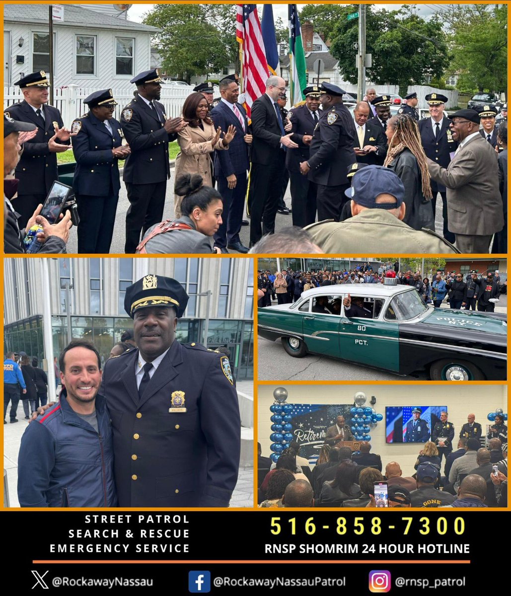 RNSP (@rockawaynassau) on Twitter photo It's never good-bye; it's see you next time.
RNSP Shomrim congratulates <a href="/NYPDQueensSouth/">NYPD Queens South</a> Chief Kevin Williams upon his retirement after decades of exemplary service.
There is a misnomer that some police officers are crimefighters, and some are community engagement officers. It's never good-bye; it's see you next time.
RNSP Shomrim congratulates <a href="/NYPDQueensSouth/">NYPD Queens South</a> Chief Kevin Williams upon his retirement after decades of exemplary service.
There is a misnomer that some police officers are crimefighters, and some are community engagement officers.