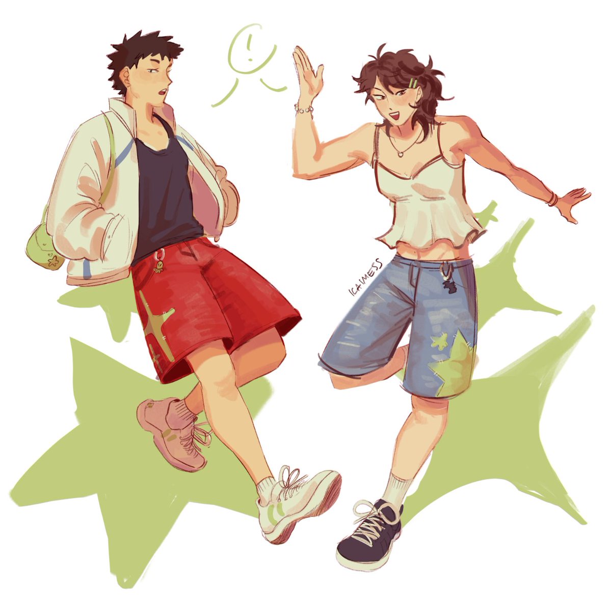 icaimess's tweet photo. jorts #iwaoi https://t.co/92uazP7cl2