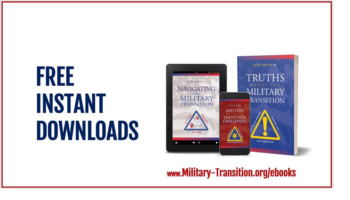 military-transition.org/ebooks.html

#militarytransitionlessons #militarytransitionadvice #militarytransitionbooks #militarytransitionaudiobooks #militarytransitionebooks #militarytransitionhandbooks
