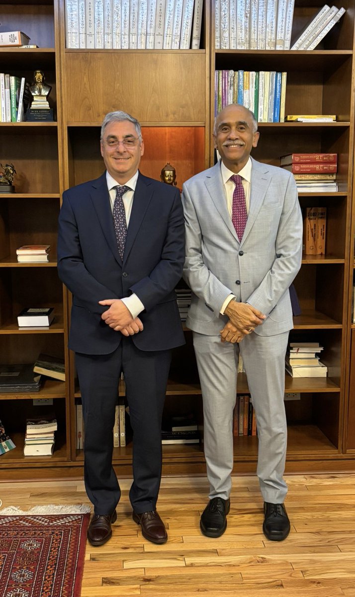 India at UN, NY (@indiaunnewyork) on Twitter photo #IndiaAtUN
PR <a href="/AmbHarishP/">Parvathaneni Harish</a> met PR of Argentina, <a href="/frantrope/">Francisco Tropepi</a> today. The two PRs agreed to take forward the friendly spirit of the Strategic Partnership between 🇮🇳 and 🇦🇷 in the <a href="/UN/">United Nations</a> 🇺🇳. They also discussed a diverse array of subjects of mutual interest. #IndiaAtUN
PR <a href="/AmbHarishP/">Parvathaneni Harish</a> met PR of Argentina, <a href="/frantrope/">Francisco Tropepi</a> today. The two PRs agreed to take forward the friendly spirit of the Strategic Partnership between 🇮🇳 and 🇦🇷 in the <a href="/UN/">United Nations</a> 🇺🇳. They also discussed a diverse array of subjects of mutual interest.