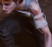 CosmoDaylight's tweet image. Hey @DeadbyDaylight its me again uhm, could yall fix Ripleys latest Outfit? its got alot of weird texture issues like this odd Webbing going on with the pants and her Shoulder clipping threw her shirt.