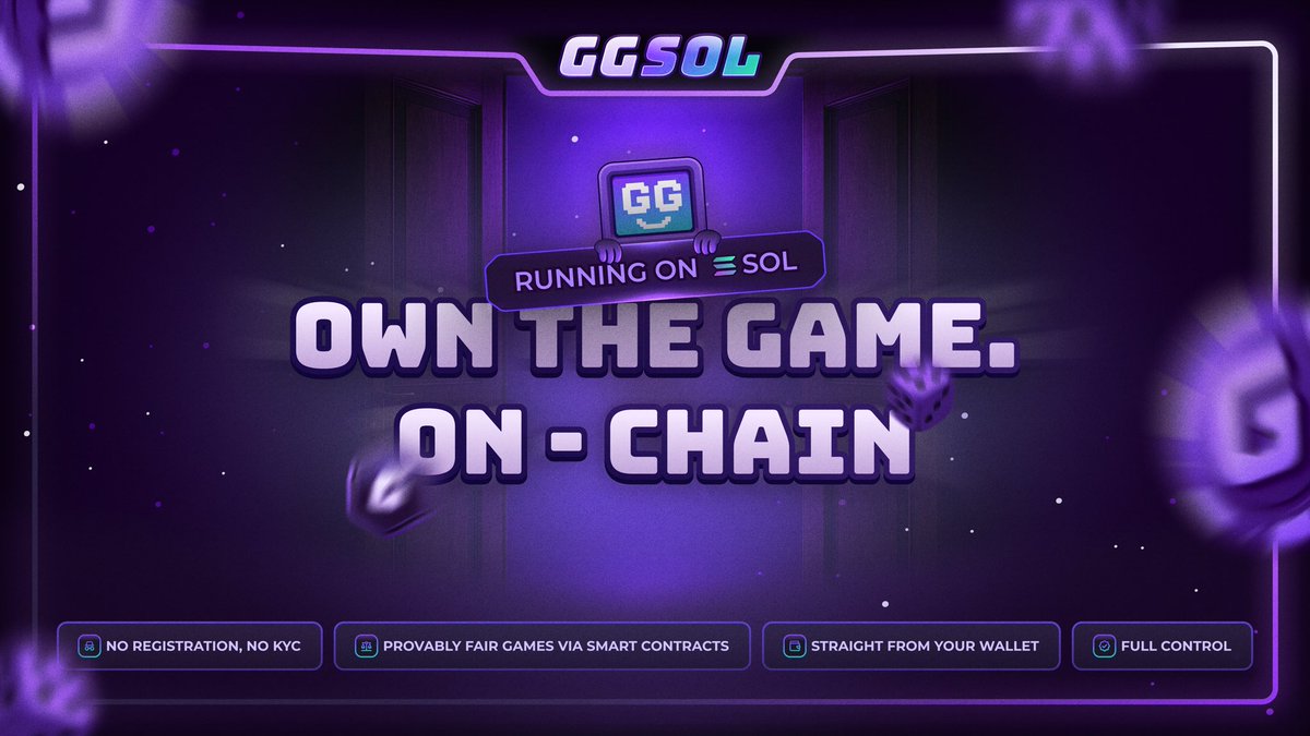 cometcalls's tweet photo. 3 $SOL 🎁 3 Winners

• Retweet &amp; Drop SOL wallet  
• Follow me &amp; @GGSOLio
• Signup here: https://t.co/r1cxQ3lr7j (must use my referral)

A non-custodial casino with no user deposit holding, and provably fair gameplay via smart contracts 🎰 https://t.co/8I4M3CWnSc