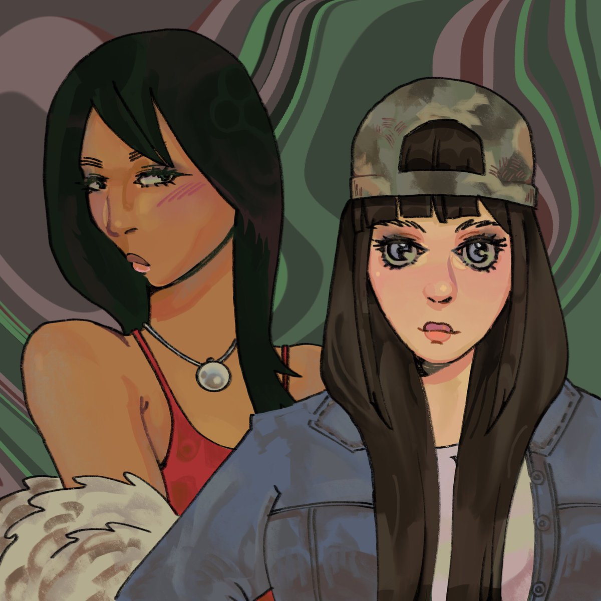 5AUCEKING's tweet photo. Still trying to figure out how to stylize the girls 😭 😭 anyway YAYYY KATSEYE https://t.co/PtKfTrgoik