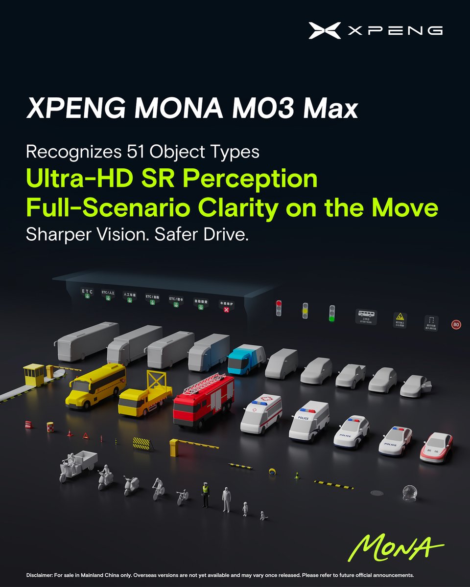 XPENG_Global's tweet photo. From AI blue light to dual Orin-X chips — the #XPENG MONA M03 Max delivers next-gen tech and next-level thrills.
#MONAMax $XPEV https://t.co/zNeqy8vLJu