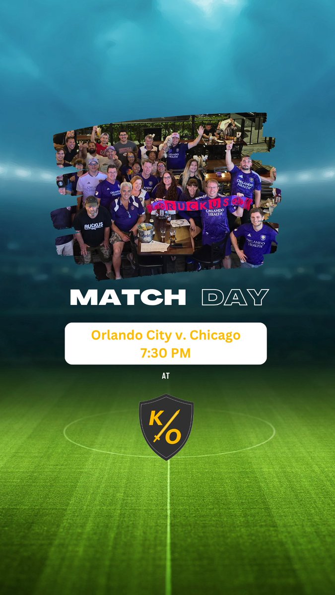 Don't have tickets to the game? We've got the next best thing. 

Watch Orlando City with us tonight!

#vamosorlando #orlandocity #KnightsOutPub