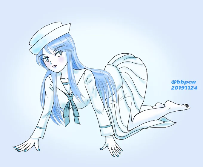 フリントさん6年程前に描いた絵のリメイクになります 