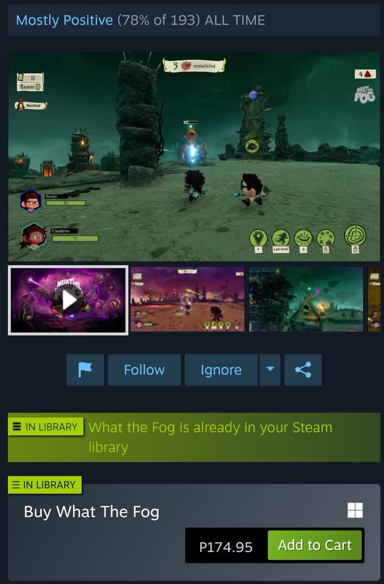 kingcthulhu3's tweet image. What the Fog's developers are giving away free steam keys if you register on their website and link your steam. Just got mine! 🆓
account.bhvr.com/account/my-acc…

Join our gaming discord - lots of giveaways! discord.gg/p7K6QDdFBb

#freegames #phgaming #phdiscord