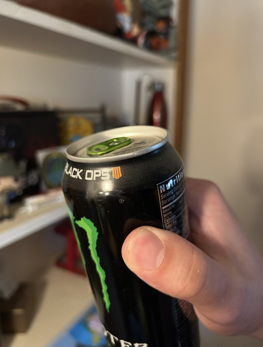 About to crack a cold one. I hear it tastes like fair matchmaking &amp; cat piss