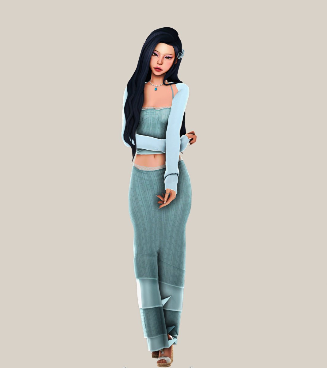 Snugtraitzs's tweet photo. hi hii!! back bc of the supposed fairy leak and adding onto that I decided to silvermist from tinkerbell, I'm so happy with how she turned out! #Sims4Cc #TheSims4 #sims #tinkerbell #silvermist #fairy https://t.co/nQMEy5ZhWw