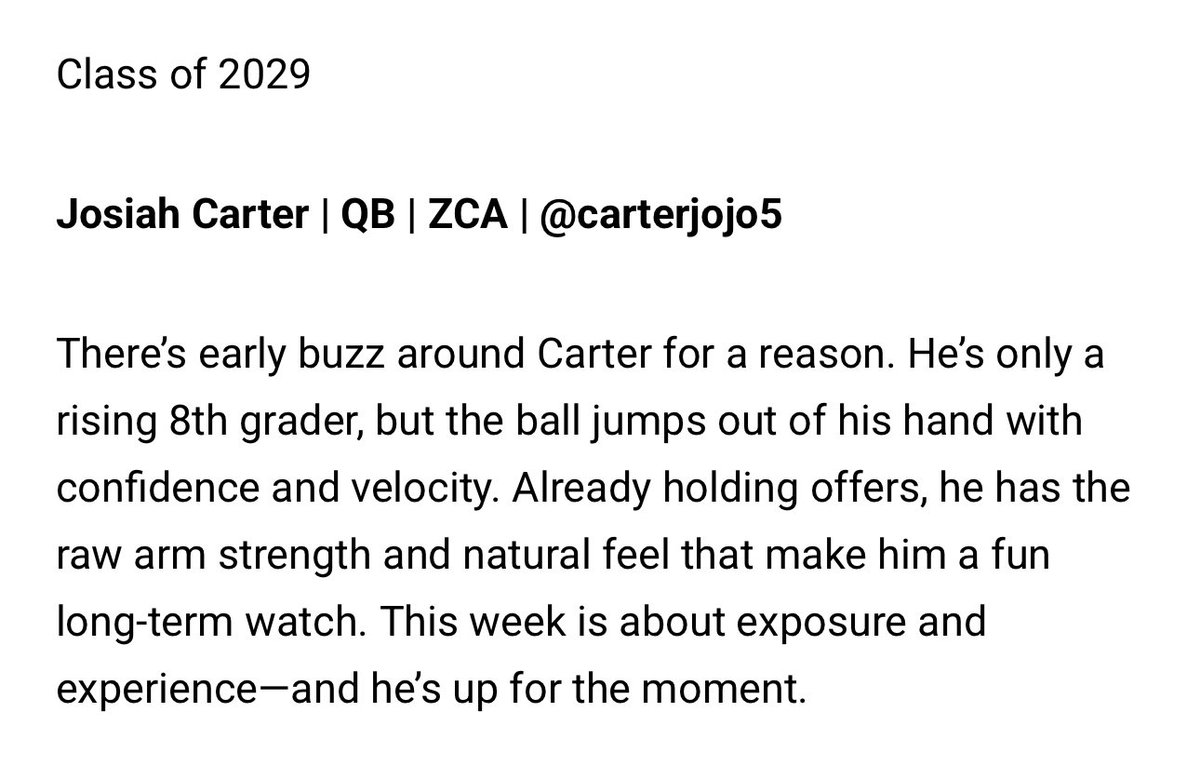 Josiah carter (@carterjojo5) on Twitter photo Thanks <a href="/RealNews102/">Drew Johnson</a> for the write up on my upcoming bus tour! <a href="/TheQBHouse/">The Quarterback House π―</a> Thanks <a href="/RealNews102/">Drew Johnson</a> for the write up on my upcoming bus tour! <a href="/TheQBHouse/">The Quarterback House π―</a>
