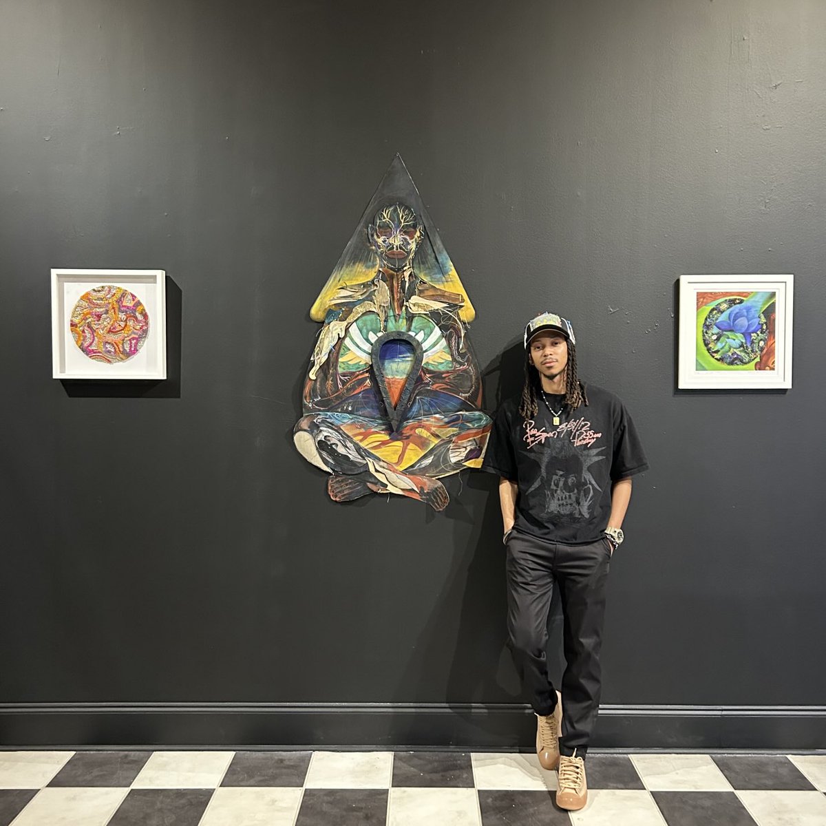 Earlier this month @ the opening of “Somewhere in Between” / “Emergence”