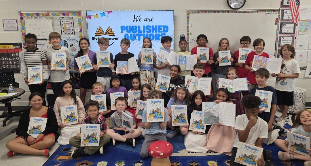 HES Dual Language students are published #ProudAuthors. Their Historical Fiction book explains the missing piece of outstanding historical landmarks around the world. <a href="/HarnettCoSchool/">Harnett Co. Schools</a> <a href="/studentreasures/">Studentreasures</a> #ProudAuthors
<a href="/ParticipateLrng/">Participate Learning</a>