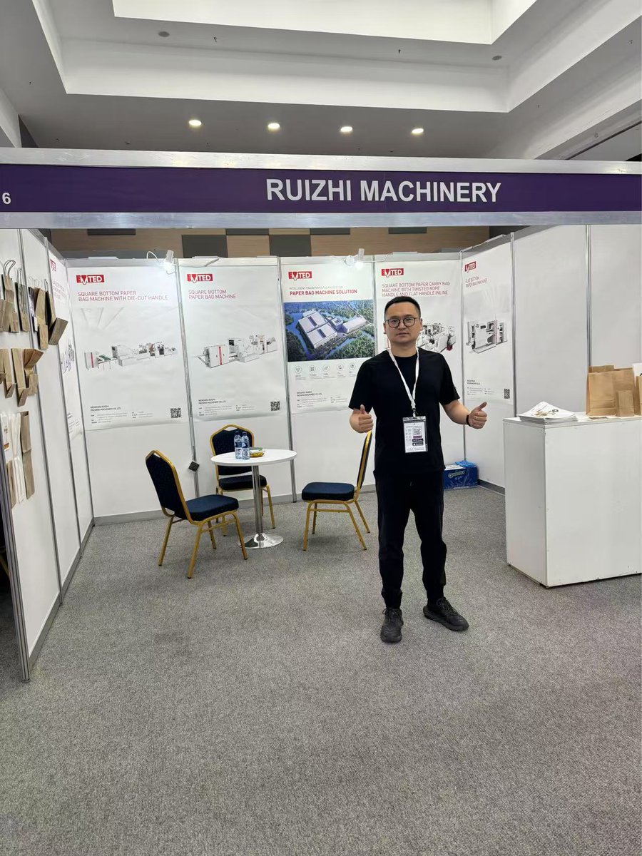Ruizhimachine's tweet image. 🌿 PROPAK EAST AFRICA has been successfully concluded! Thank you all for your support
#ruizhimachinery
#paperbagmachine
#handlepaperbagmachine
#flatbottompaperbagmachine
#squarebottompaperbagmachine

Contact us
Email:sales@wzruizhi.com
Learn more:mted.com