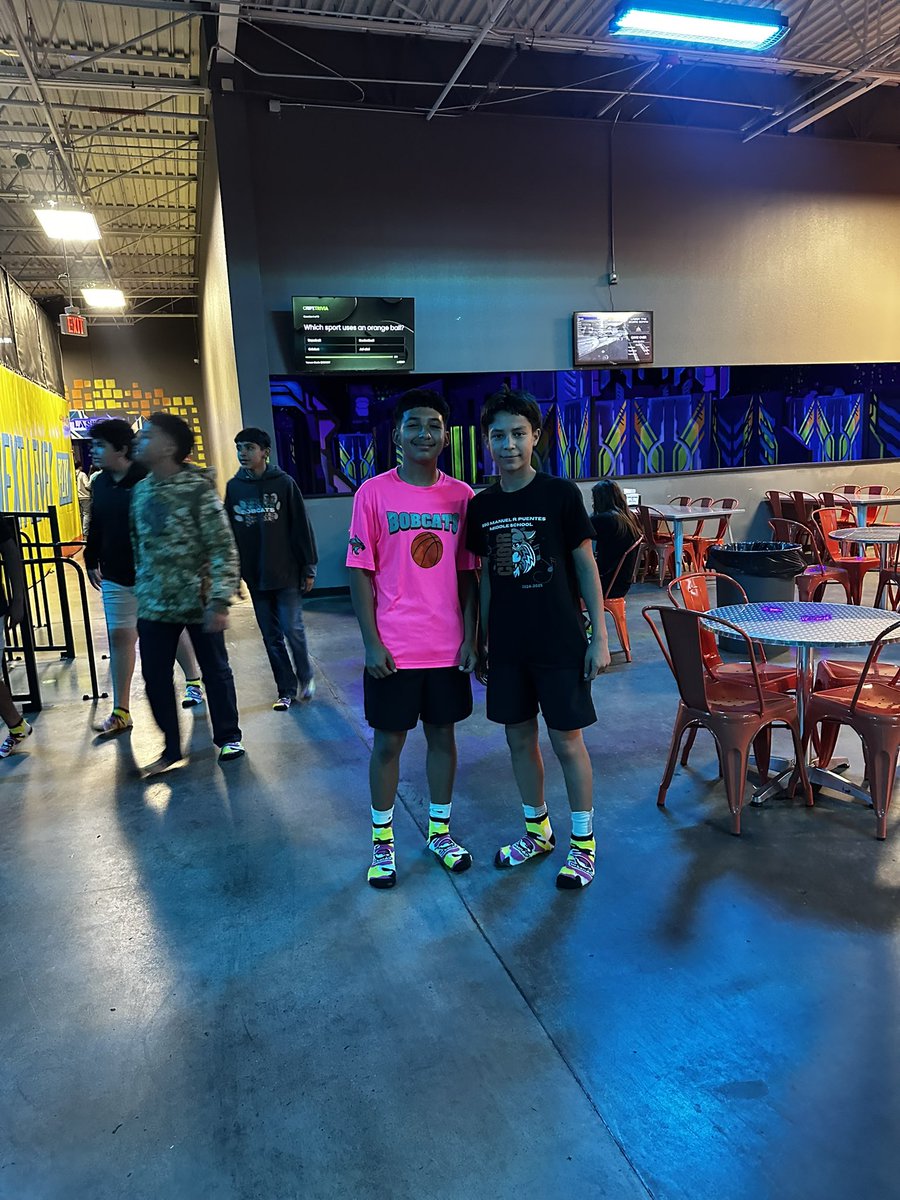 Sonia Duffy (@sduffy_sisd) on Twitter photo The 7th Graders <a href="/Puentes_MS/">Greta June Brasgalla</a> took over <a href="/UrbanAirPark/">Urban Air Adventure Parks</a> today for their end of year field trip! They had a great year and were ready to celebrate with their amazing teachers. 8th grade here they come ๐ The 7th Graders <a href="/Puentes_MS/">Greta June Brasgalla</a> took over <a href="/UrbanAirPark/">Urban Air Adventure Parks</a> today for their end of year field trip! They had a great year and were ready to celebrate with their amazing teachers. 8th grade here they come ๐