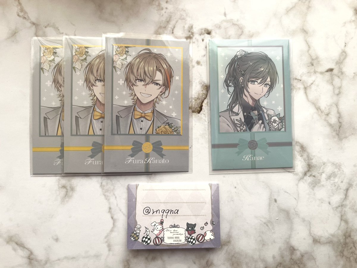 rnqqna's tweet photo. 【交換】 にじさんじ ジューンブライド2024 チェキ風カード

譲 画像1、2

求 画像3 同種

郵送希望

お気軽にお声掛けください。 https://t.co/Od0X6ZkfFn