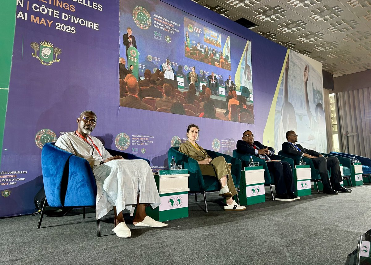 beth_dunford's tweet image. Congratulations to the African Water Facility team for a sharp &amp;amp; insightful look at leveraging water &amp;amp; sanitation investments for Africa’s development. The #AfDBAM2025 side event showcased how @AWFbroadcast supports African countries to achieve their water and sanitation goals.