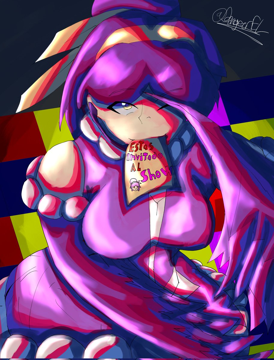 Gracias Emza porfin pude dibujar algo 😭🙏
Espero que le guste 
<a href="/Emzaro02/">Emzaro²</a> 
#digitalart #ocart #artmoots