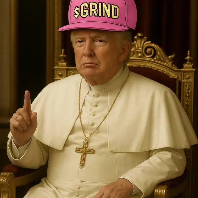 No one $Grind s like the Pope🤌