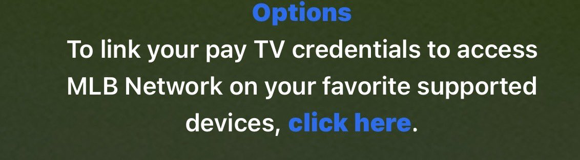 sanitychecknyc's tweet image. Here’s the link that will allow you to connect your pay TV account to the #MLBapp account. mlb.com/live-stream-ga…