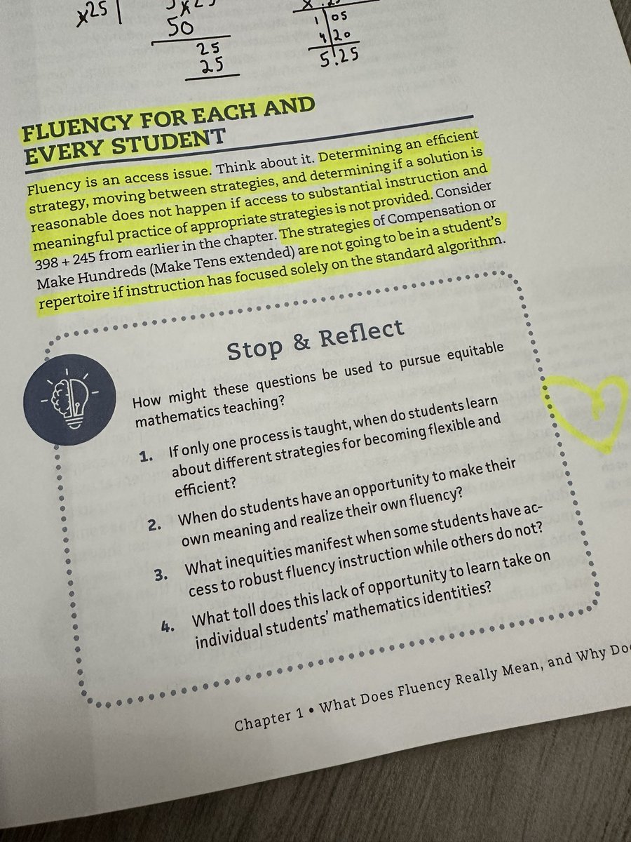 Alaina_Boaz's tweet photo. Fluency isn’t just about speed—it’s about access, flexibility, and choice. 🚦 When we limit instruction to one strategy, we limit students’ mathematical power. Let’s build fluency through deep, equitable instruction. #EquityInMath #MathFluencyMatters #MidlandISDMath https://t.co/IZq0bmG7Oq